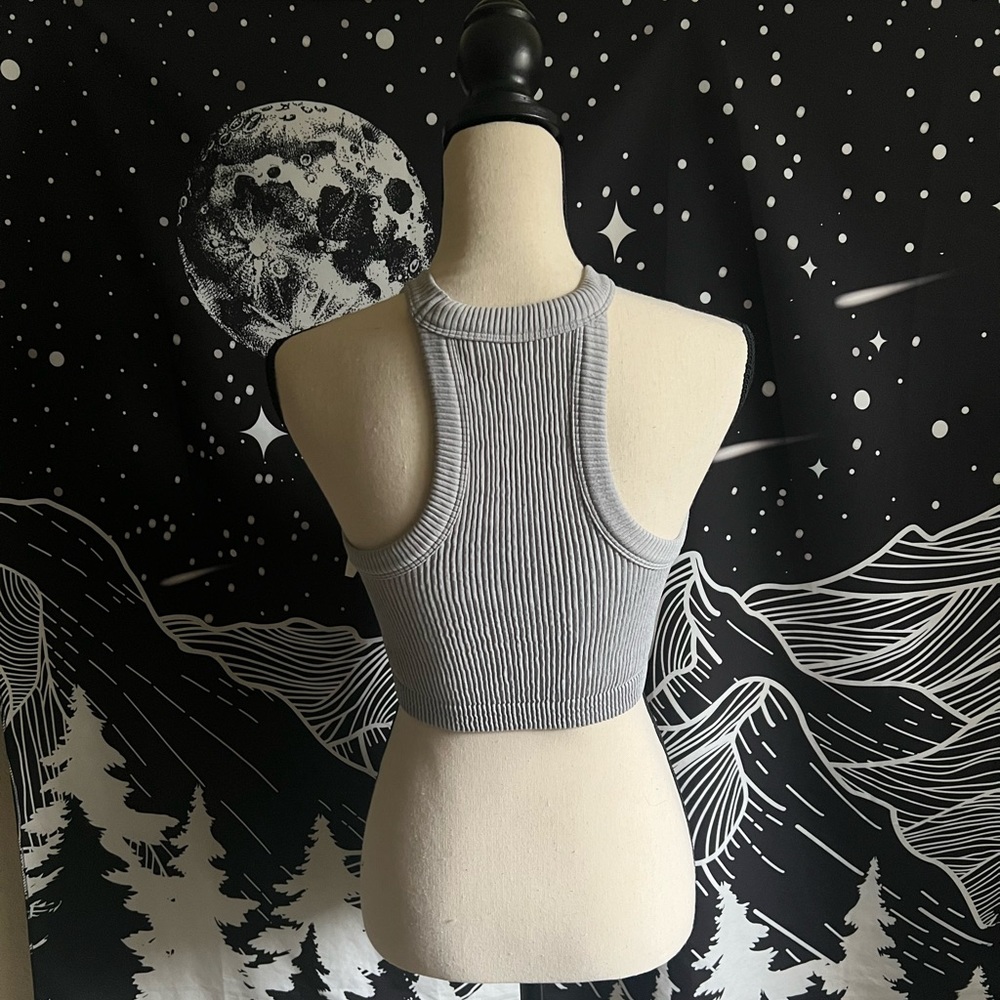 AE Racerback Cropped Tank - Picture 2 of 8